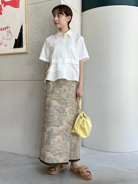 「caban」｜Ono_TOMORROWLANDさん（レディース・159cm）の夏コーディネート