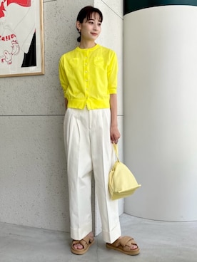 「caban」｜Ono_TOMORROWLANDさん（レディース・159cm）の夏コーディネート