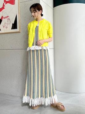 「caban」｜Ono_TOMORROWLANDさん（レディース・159cm）の夏コーディネート