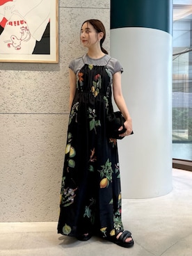 「caban（キャバン）のアイテム」を使った、Ono_TOMORROWLANDさん（レディース・159cm）の夏コーディネート