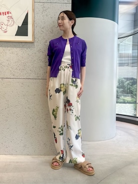「定番」｜Ono_TOMORROWLANDさん（レディース・159cm）の夏コーディネート