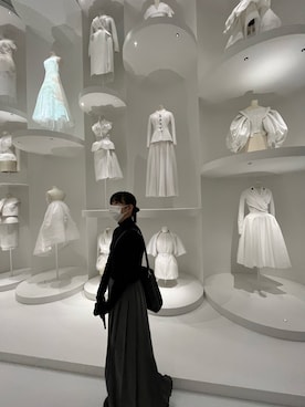 「Guess（ゲス）のアイテム（アクセサリー）」を使った、amiさん（レディース・160cm）の春コーディネート