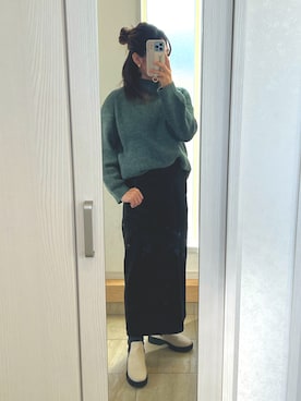 如月さん（レディース・161cm）の冬コーディネート