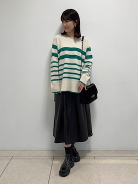 「162cm」｜「アイテム（その他）」を使った、Mayuさん（レディース・162cm）の冬コーディネート