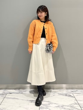 「162cm」｜「アイテム（その他）」を使った、Mayuさん（レディース・162cm）の秋コーディネート