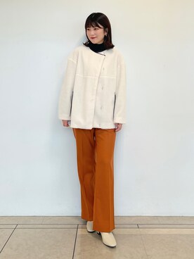 「162cm」｜「アイテム（その他）」を使った、Mayuさん（レディース・162cm）の冬コーディネート