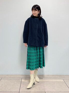 「162cm」｜「アイテム（その他）」を使った、Mayuさん（レディース・162cm）の冬コーディネート