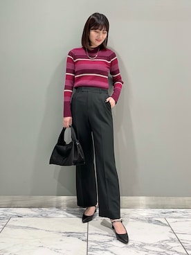 「162cm」｜「アイテム（その他）」を使った、Mayuさん（レディース・162cm）の秋コーディネート
