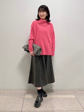 「162cm」｜「アイテム（その他）」を使った、Mayuさん（レディース・162cm）の冬コーディネート