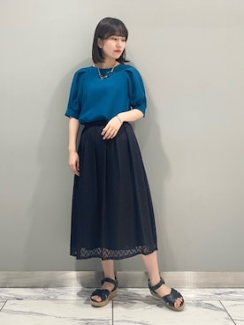 Mayuさん（レディース・162cm）の夏コーディネート