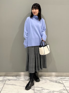 「162cm」｜「アイテム（その他）」を使った、Mayuさん（レディース・162cm）の冬コーディネート