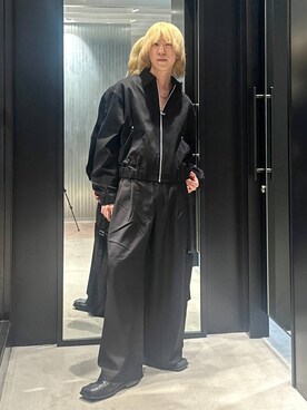 「アイテム（ブルゾン）」を使った、taigawedさん（メンズ・174cm・20代）の夏コーディネート