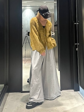 「高見え」｜「アイテム（スウェットパンツ）」を使った、taigawedさん（メンズ・174cm）の秋コーディネート