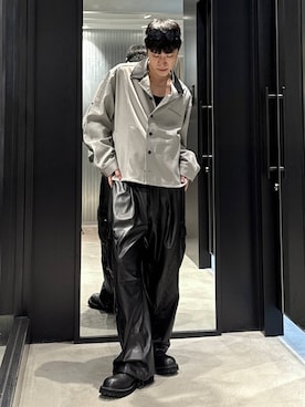 「HARE（ハレ）のアイテム（タンクトップ）」を使った、taigawedさん（メンズ・174cm）の秋コーディネート