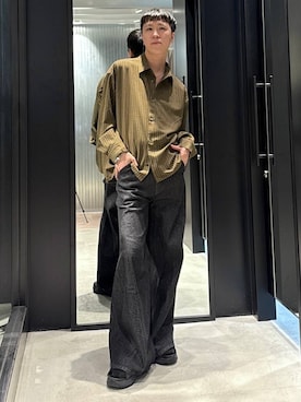「HARE（ハレ）のアイテム」を使った、taigawedさん（メンズ・174cm）の夏コーディネート