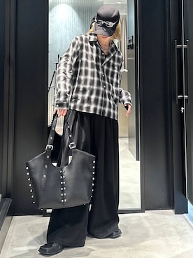 「HARE（ハレ）のアイテム（帽子）」を使った、taigawedさん（メンズ・174cm）の秋コーディネート