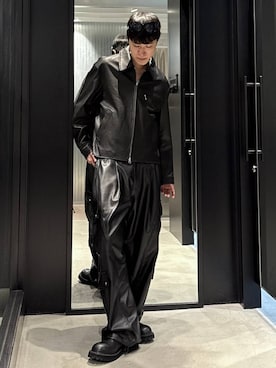 「アイテム（ブルゾン）」を使った、taigawedさん（メンズ・174cm）の秋コーディネート