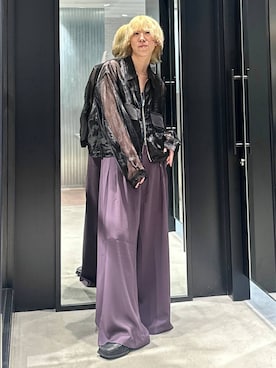 「アイテム（ブルゾン）」を使った、taigawedさん（メンズ・174cm・20代）の夏コーディネート