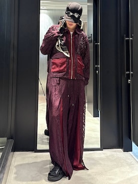 「HARE（ハレ）のアイテム（ブルゾン）」を使った、taigawedさん（メンズ・174cm）の夏コーディネート