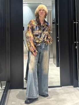 「アイテム（ブルゾン）」を使った、taigawedさん（メンズ・174cm・20代）の夏コーディネート