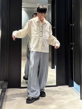 「アイテム（サンダル）」を使った、taigawedさん（メンズ・174cm・20代）の夏コーディネート