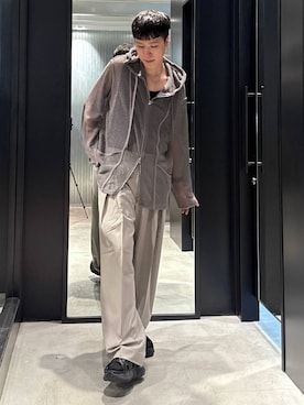 「HARE（ハレ）のアイテム」を使った、taigawedさん（メンズ・174cm）の夏コーディネート