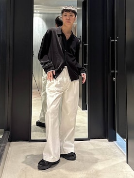 「HARE（ハレ）のアイテム」を使った、taigawedさん（メンズ・174cm）の夏コーディネート