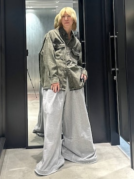 「HARE（ハレ）のアイテム（スウェットパンツ）」を使った、taigawedさん（メンズ・174cm）の夏コーディネート