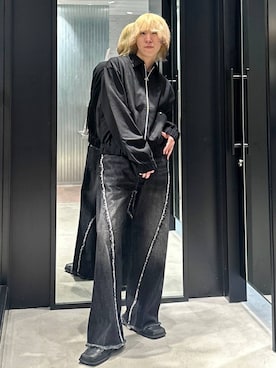 「アイテム（ブルゾン）」を使った、taigawedさん（メンズ・174cm・20代）の夏コーディネート