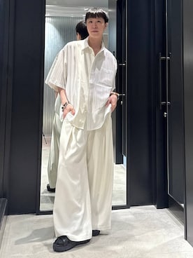 「アイテム（パンツ）」を使った、taigawedさん（メンズ・174cm・20代）の夏コーディネート