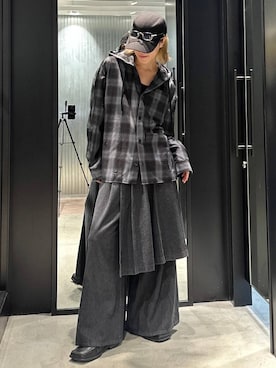 「HARE（ハレ）のアイテム（キャップ）」を使った、taigawedさん（メンズ・174cm）の秋コーディネート