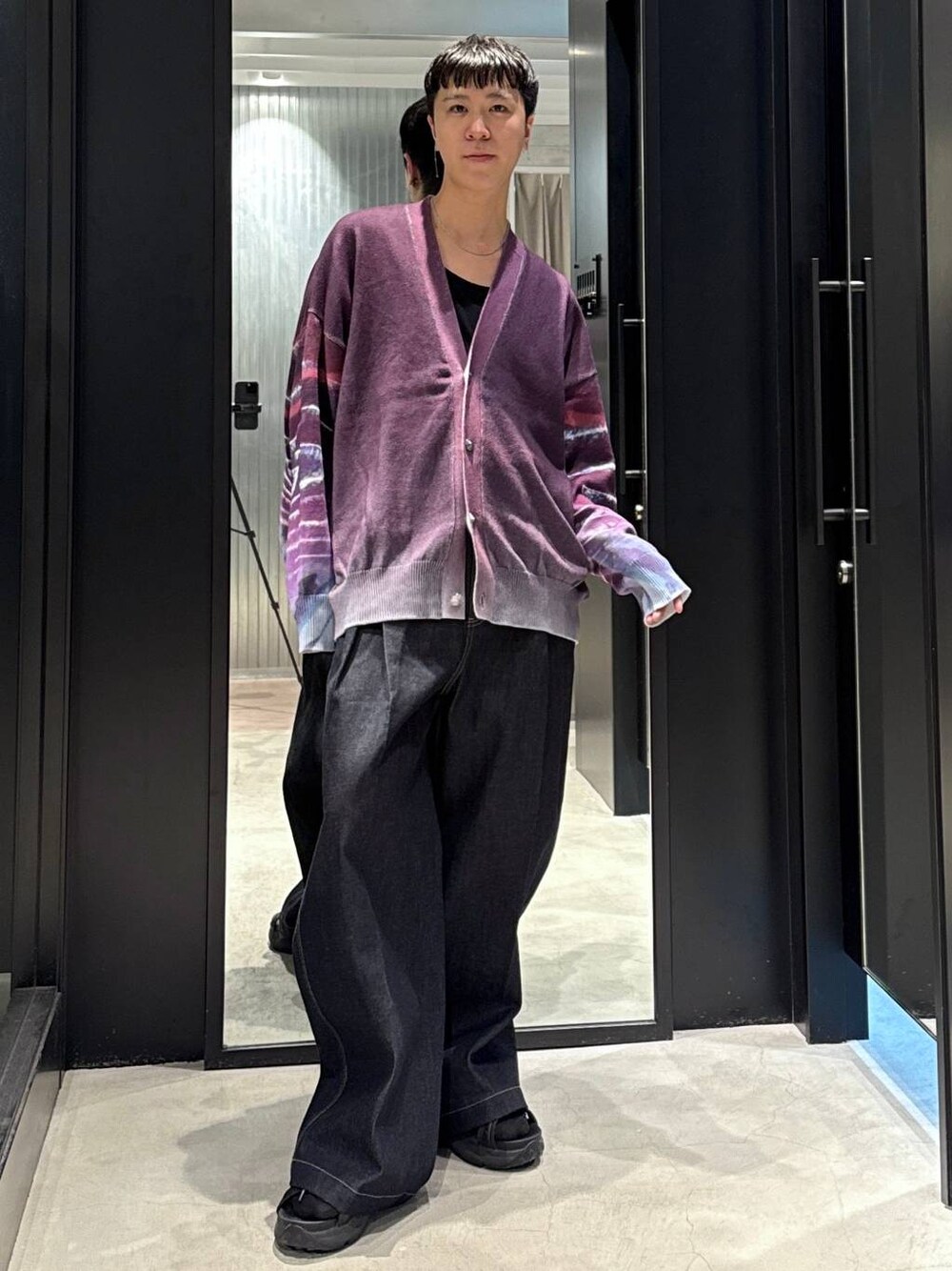 超レア新品タグ付HAREエヴァンゲリオン コラボ A.T.フィールドカーディガン 20250816-02184282-wwdjapan-000