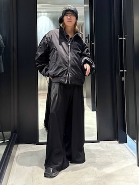 「HARE（ハレ）のアイテム（スウェット）」を使った、taigawedさん（メンズ・174cm）の秋コーディネート