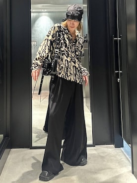 「HARE（ハレ）のアイテム（帽子）」を使った、taigawedさん（メンズ・174cm）の秋コーディネート