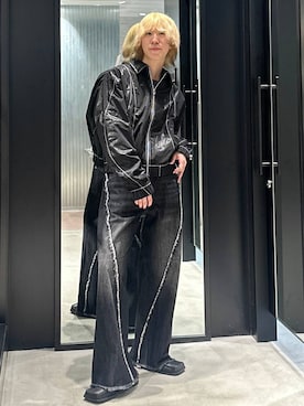 「アイテム（ブルゾン）」を使った、taigawedさん（メンズ・174cm・20代）の夏コーディネート