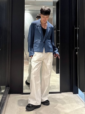 「アイテム（サンダル）」を使った、taigawedさん（メンズ・174cm・20代）の夏コーディネート