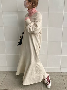 りさこさん（レディース・160cm）の冬コーディネート