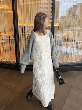 りさこさん（レディース・160cm）の冬コーディネート