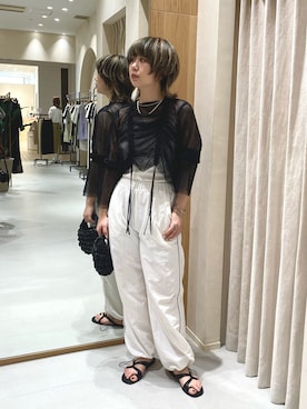 ao_lemageさん（レディース・165cm）の夏コーディネート