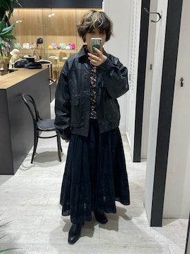 ao_lemageさん（レディース・165cm）の冬コーディネート