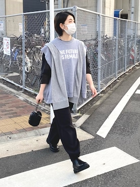 ao_lemageさん（レディース・163cm）の秋コーディネート