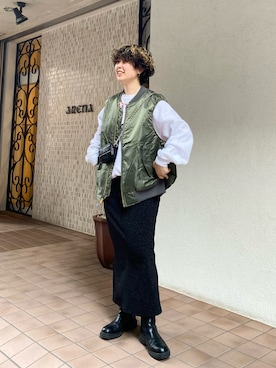 ao_lemageさん(レディース・165cm)の冬コーディネート