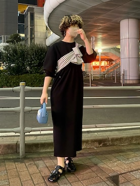 「SYKIA（シキア）のアイテム」を使った、ao_lemageさん（レディース・165cm）の冬コーディネート