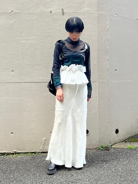 「TOGA PULLA（トーガ　プルラ）のアイテム」を使った、ミキさん（レディース・162cm）の春コーディネート