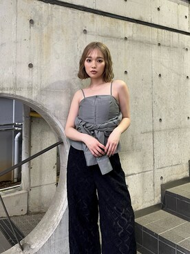 國岡朋実さんのコーディネート