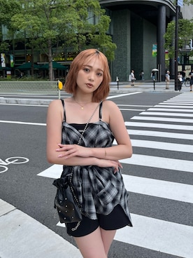 國岡朋実さんのコーディネート