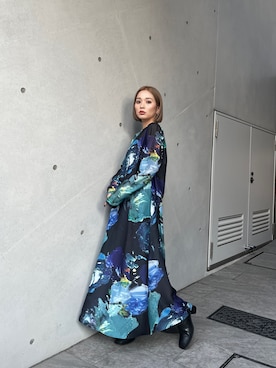 國岡朋実さん(レディース・156cm)の夏コーディネート