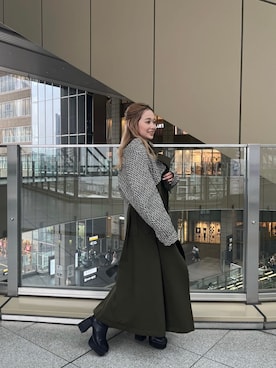 國岡朋実さん（レディース・156cm）の夏コーディネート