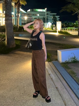 國岡朋実さんのコーディネート