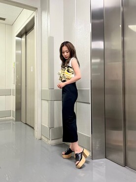 國岡朋実さん（レディース・156cm）の夏コーディネート